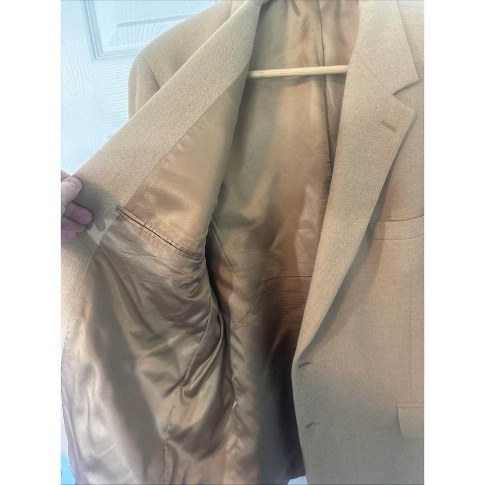 Brooks Brothers Camel Brown Wool Sport Coat Blazer - Picture 10 of 15